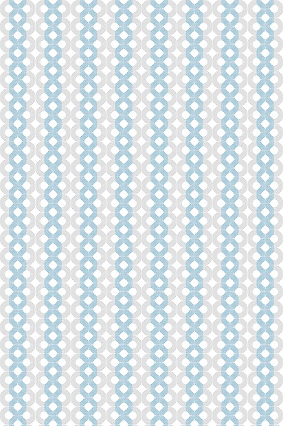 Mustertapete Luise 02 - Gesamtansicht (4 strips)