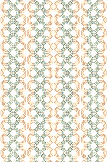 Mustertapete Lui 03 - Gesamtansicht (4 Bahnen)