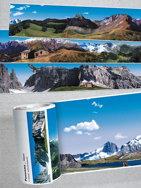 Panorama Borte Alpen