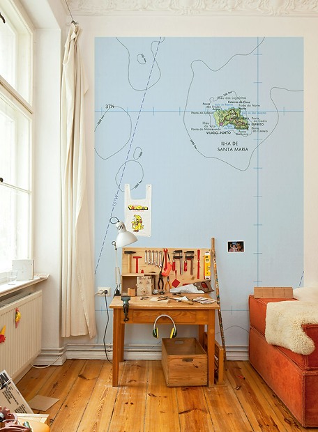 Bildtapete Santa Maria 01 - Santa Maria 01 im Kinderzimmer