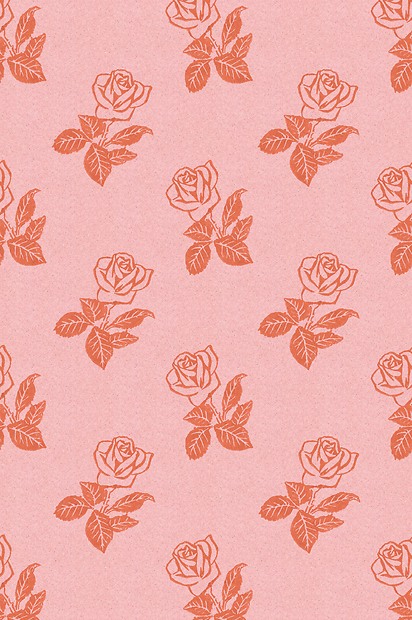 Bildtapete Rosa Inge 01 - Gesamtansicht