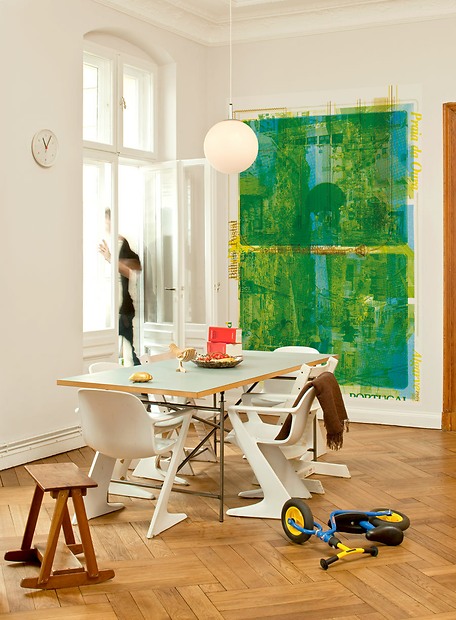 Bildtapete Pedro 01 - Pedro im Wohnzimmer