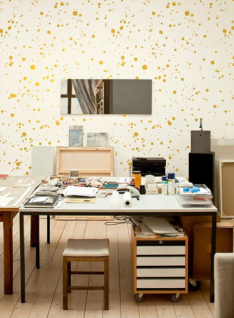 Bildtapete Gloria - Gloria im Studio