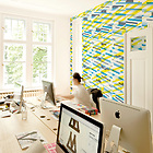 Mustertapete Diagonalen 01