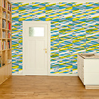 Mustertapete Diagonalen 02