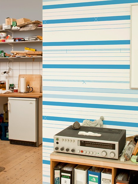 Mustertapete Streifen 03 - Streifen 03 im Studio