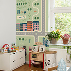 Kindertapete Stadt 01