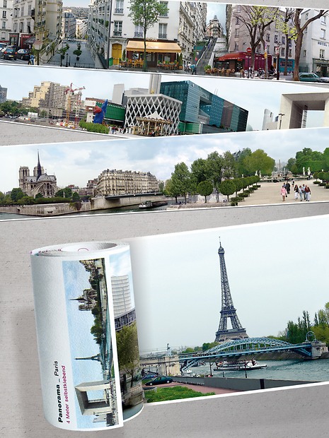 Panorama Borte Paris - Ausschnitte