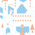 Kindertapete Schloss