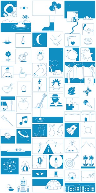 Kindertapete Comic 02 - Gesamtansicht