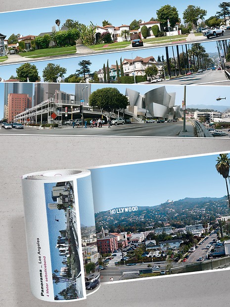 Panorama Borte Los Angeles - Ausschnitte