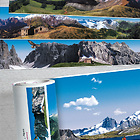 Panorama Borte Alpen