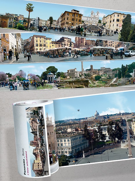 Panorama Borte Rom - Ausschnitte