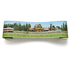 Panorama Borte Modelleisenbahn