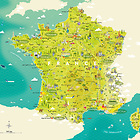 Illustration Ferien in Frankreich