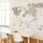 Infografik Tapete Wanderwort