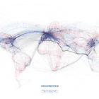 Infografik Tapete Connected World 01