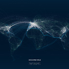 Infografik Tapete Connected World 02