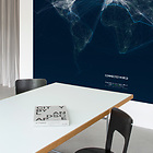 Infografik Tapete Connected World 02