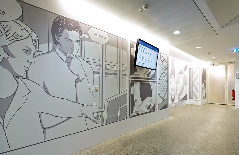 Comic vs. Hitec, Max-Delbrück-Centrum, Berlin - Foto Robert Patz