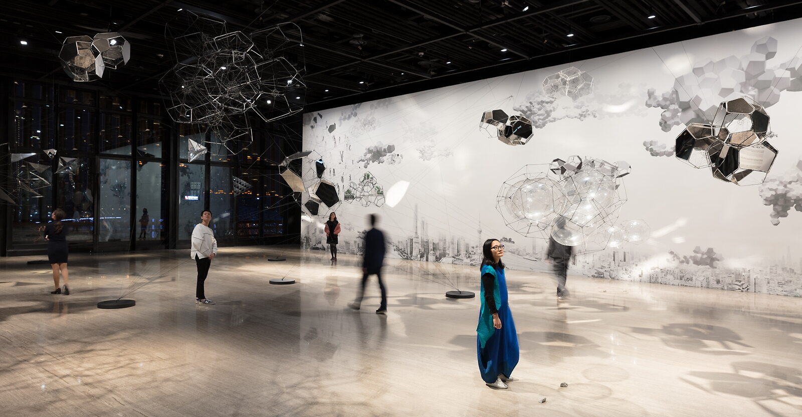 Tomás Saraceno, Aerographies the Utopian Practitioner and Visionary,Fosun Foundation, Shanghai - Foto Studio Tomás Saraceno Tomás Saraceno, Aerographies the Utopian Practitioner and Visionary,Fosun Foundation, Shanghai - Foto Studio Tomás Saraceno