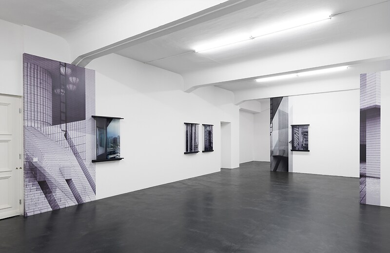 Ausstellungsansicht, "Reverse Cut - A Matter of Degree" by Sinta Werner at alexander levy, Berlin, Courtesy Sinta Werner and alexander levy, Berlin - Foto Trevor Good