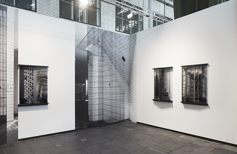 "Opportunities of Displacement I, V, VI",Messestand alexander levy, Art Berlin 2019, courtesy alexander levy, Berlin - Foto Joe Clark