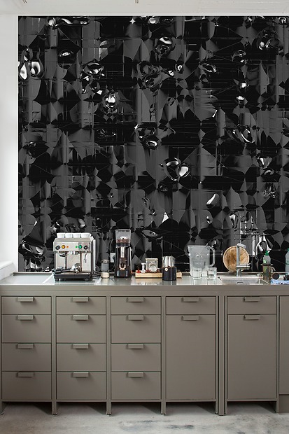 Bildtapete Ornament - ANSICHT IN DER KÜCHE