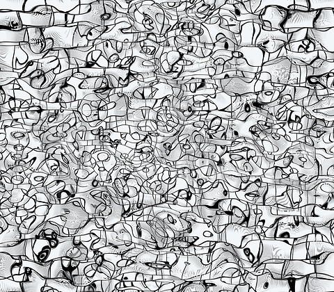 Bildtapete Shapeland