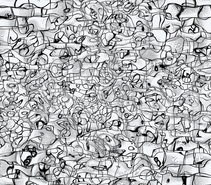 Bildtapete Shapeland - GESAMTANSICHT