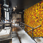 Bildtapete Shapeland Yellow